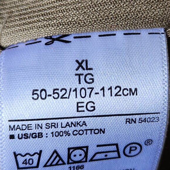 Banana Republic Golden Brown 100% Cotton Slim Fit Corduroy Shirt - Picture 4 of 4